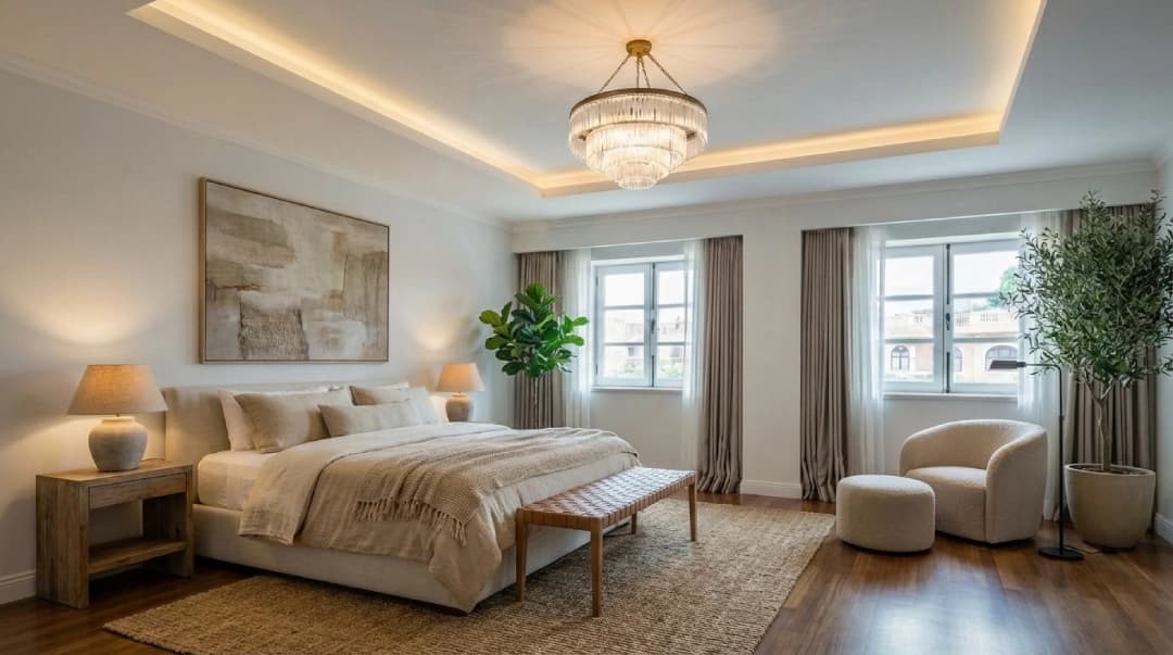 Room being staged by AI for maximum online listing appeal