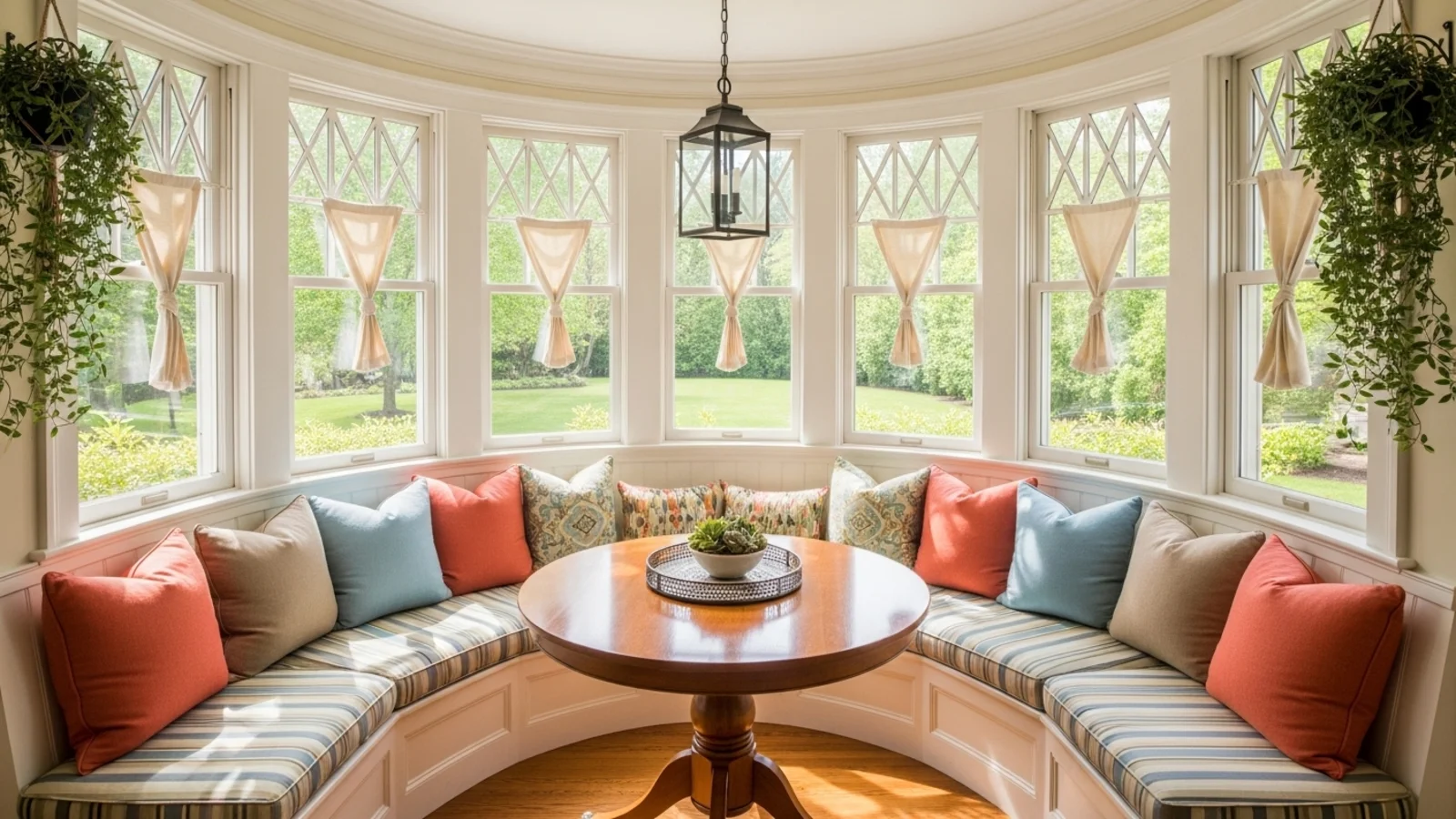 Virtually staged living room